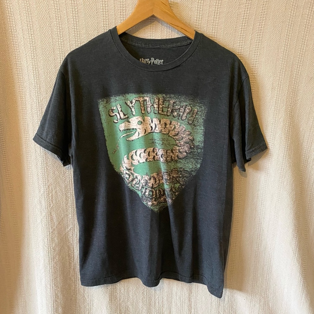 Harry Potter Slytherin Short Sleeve Graphic Tee M